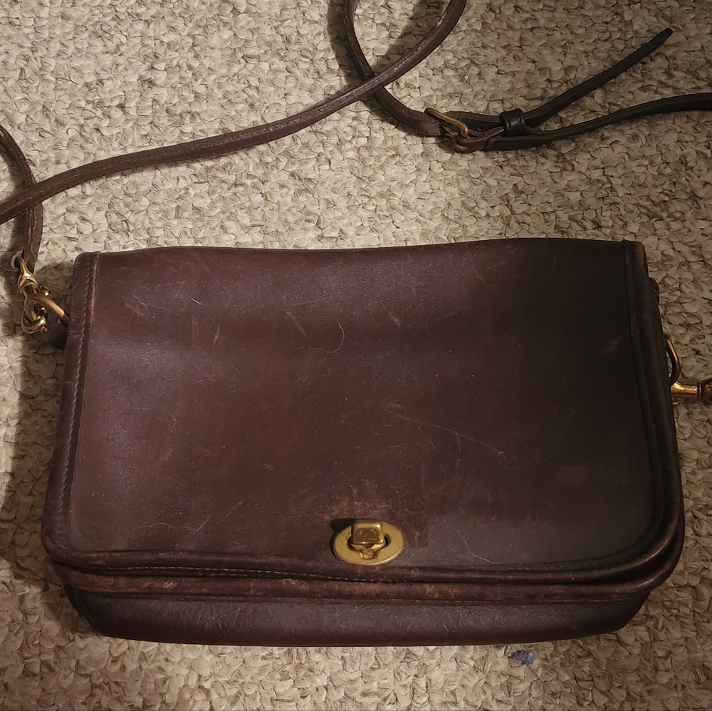 Authentic Vintage Coach Leather Purse